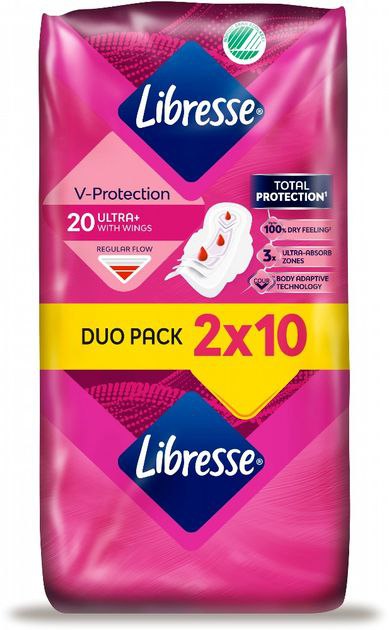 Прокладки гігієнічні Libresse Ultra Normal 20